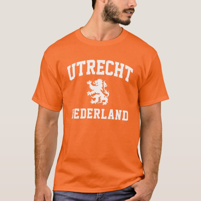 Utrecht Nederländerna T Shirt (Framsida)