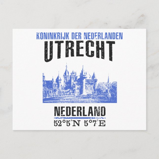 Utrecht Vykort (Framsida)