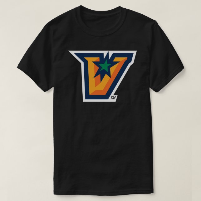 UTRGV Vaqueros Sticker T Shirt (Design framsida)