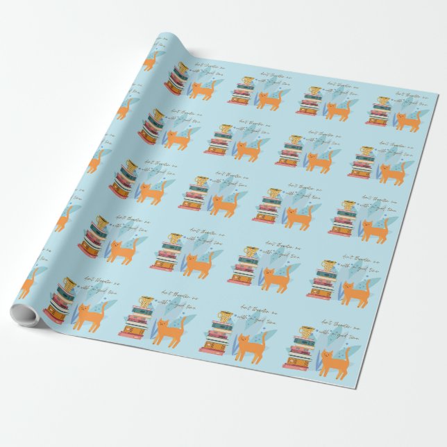 Utrisa mig inte med en bra tid Roligt Presentpapper (Utrullad)