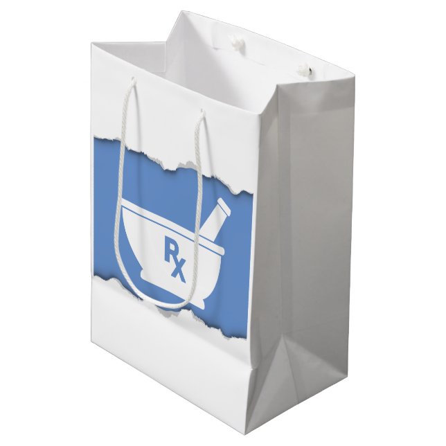 Utriven Look för apotekmortel- och Pestlesymbol (Framsidan Vinklad)