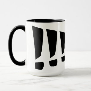 Utropet pekar mugg