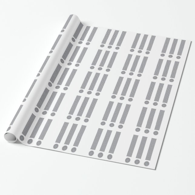 Utropet pekar presentpapper (Utrullad)