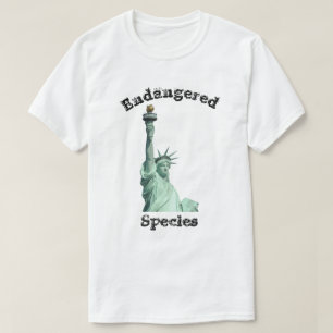 utrotningshotade arter t shirt