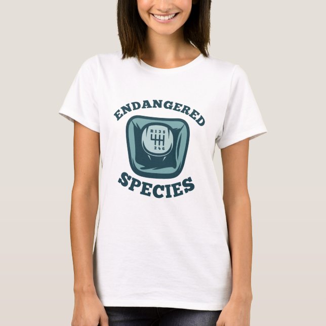 utrotningshotade arter t shirt (Framsida)