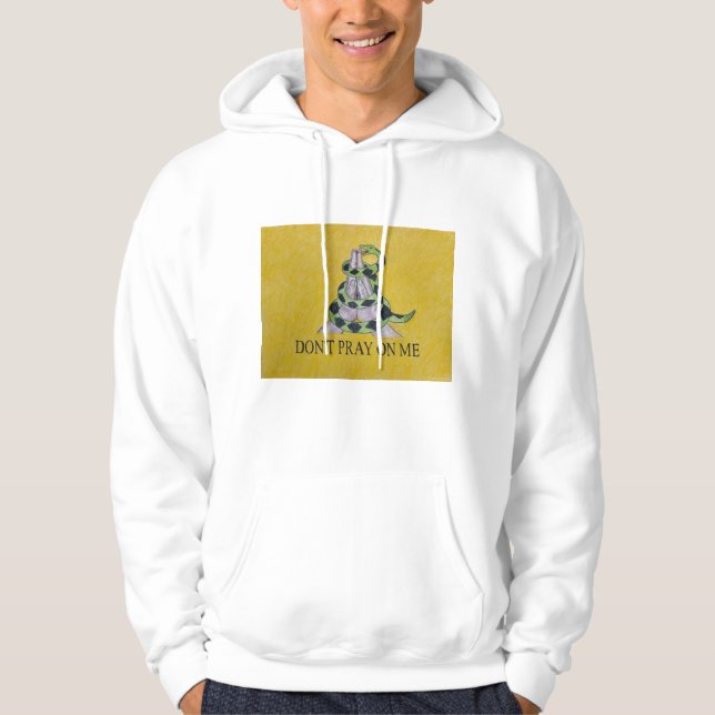 Utrusta Mig Inte Herrens Tröja Hoodie (Framsida)