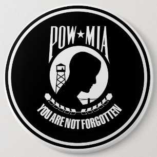UTRUSTAR MILITÄRA HJÄLTAR FÖR POWMIA KNAPP