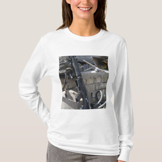 Utrustning för en marin t-shirt (Framsida)