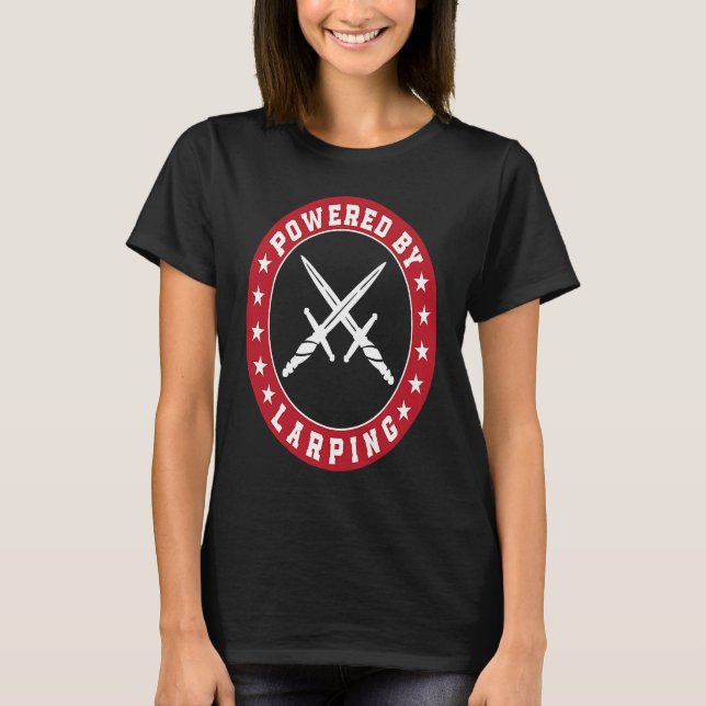 Utrustning för LARPING-UTRUSTNING FÖR STÖRRE T Shirt (Framsida)