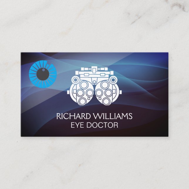 Utrustning för pepparutrustning | Öga Doktor | Öga Visitkort (Framsida)