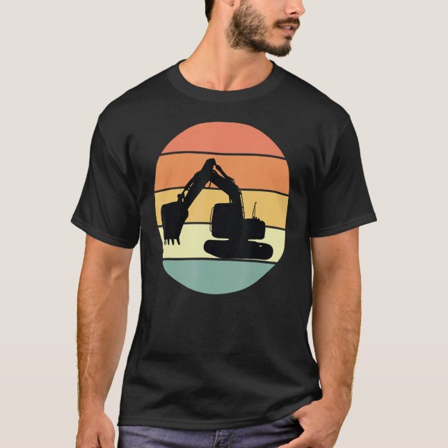 Utrustning för tungt konstruktionsmaterial för åte t shirt (Framsida)