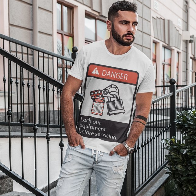 Utrustning för utvänjning av hovlarlås T-Shirt (Skapare uppladdad)