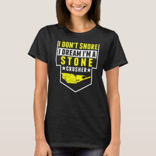 Utrustning jag inte hyr drömmen jag är stenkransar t shirt