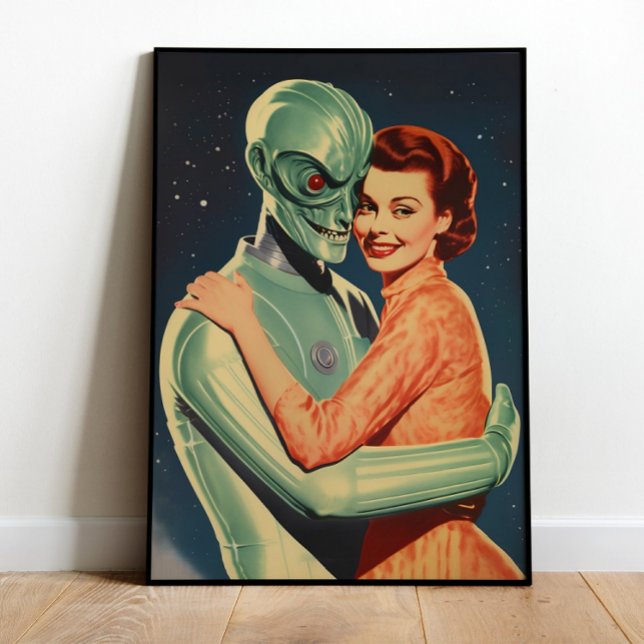 Utryckningskonst Sci Fi-affisch Utskrift av utomjo Poster (Skapare uppladdad)