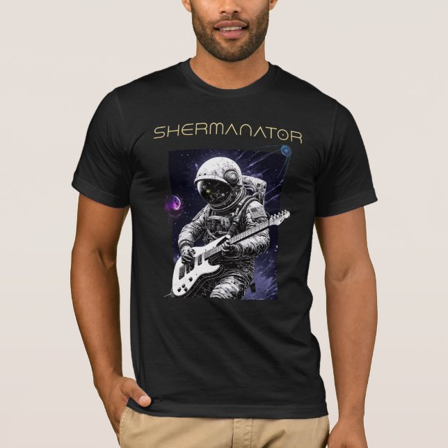 Utrymd SHERMANATOR-band T Shirt (Framsida)