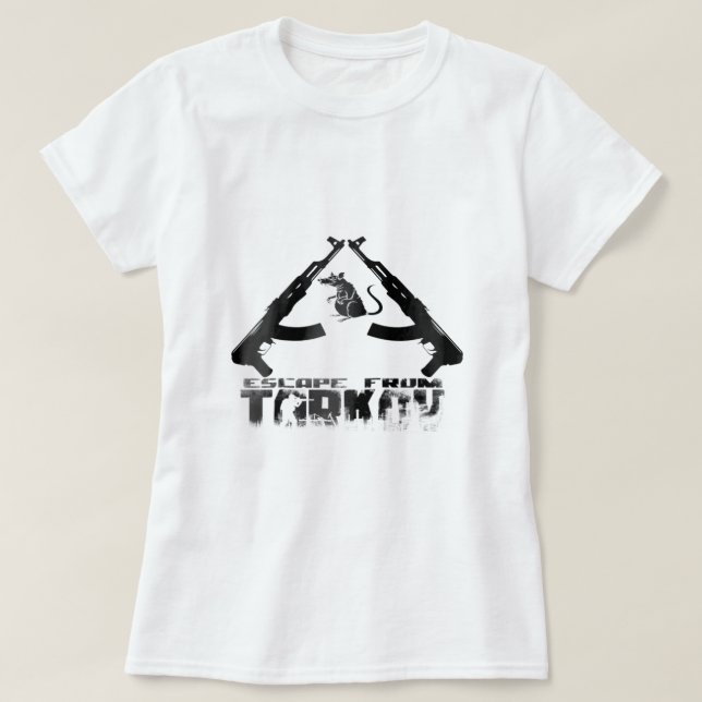 Utrymma från Tarkov Råtta Team Underbar gåva till  T Shirt (Design framsida)