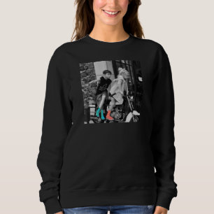 Utrymma med långärmaden sockor t shirt