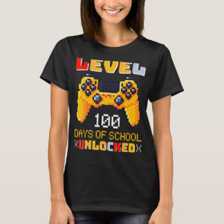 Utrymme 100 dagar av olåst Online Mobile Ga T Shirt