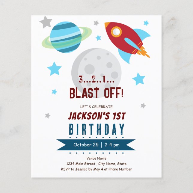 Utrymme 1:a födelsedag (Framsida)