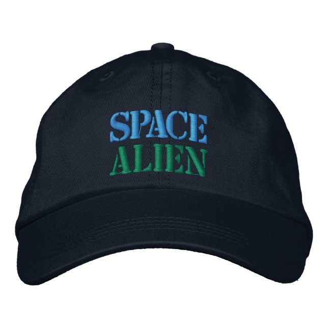 UTRYMME ALIEN cap Broderad Keps (Framsida)