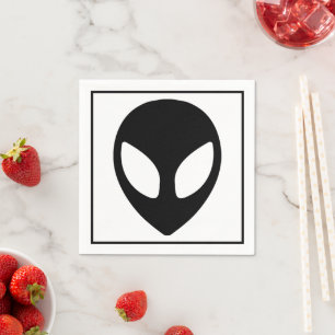 Utrymme Alien Sci Fi Extraterrestrial Cocktail Pappersservett