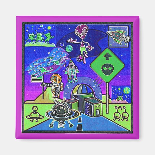 UTRYMME ART Magnet (Framsidan)