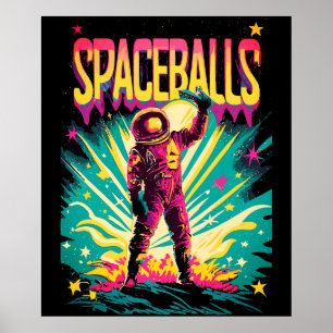 Utrymme bollar poster
