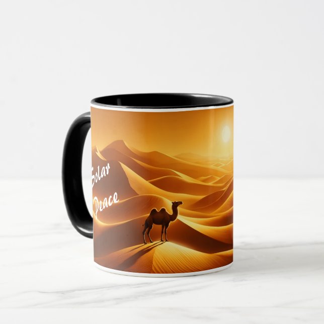 Utrymme camel ökendecor sunshine dry mugg (Framsida vänster)
