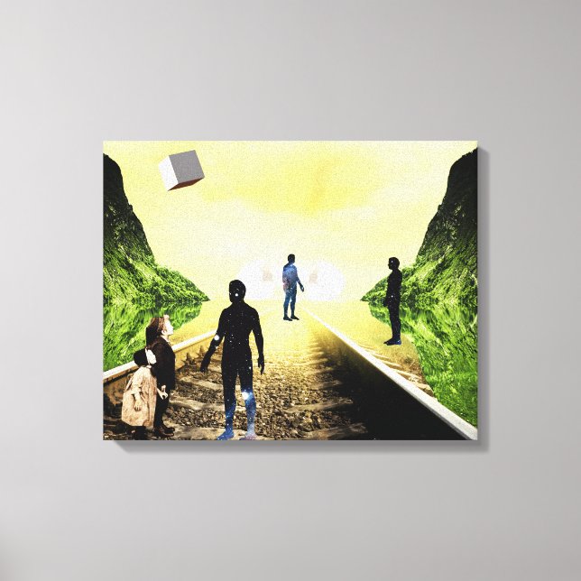 utrymme canvastryck (Framsida)