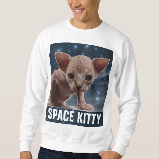 UTRYMME CAT, SPHYNX T-Shirts Lång Ärmad Tröja (Framsida)
