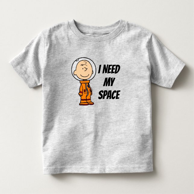 UTRYMME | Charlie Brown Astronaut T Shirt (Framsida)