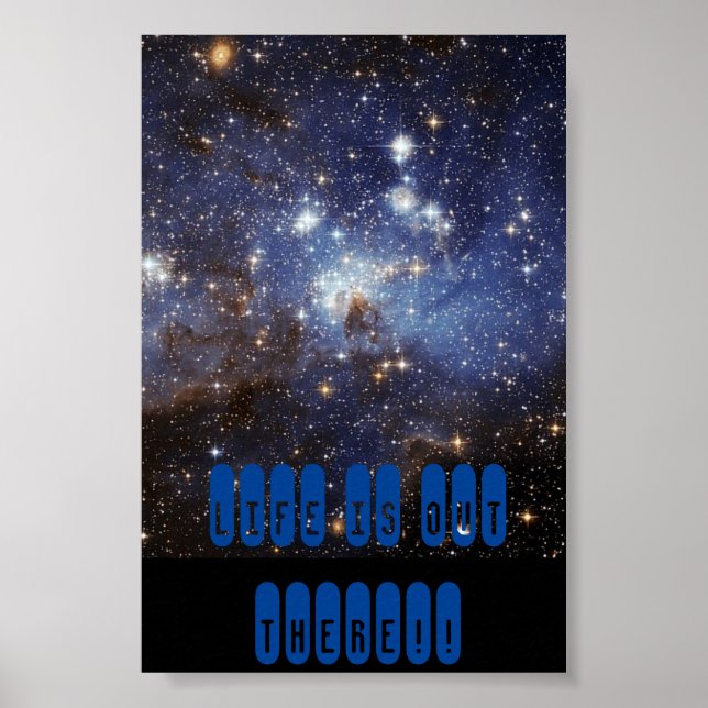 Utrymme den sista gränsen poster (Framsidan)