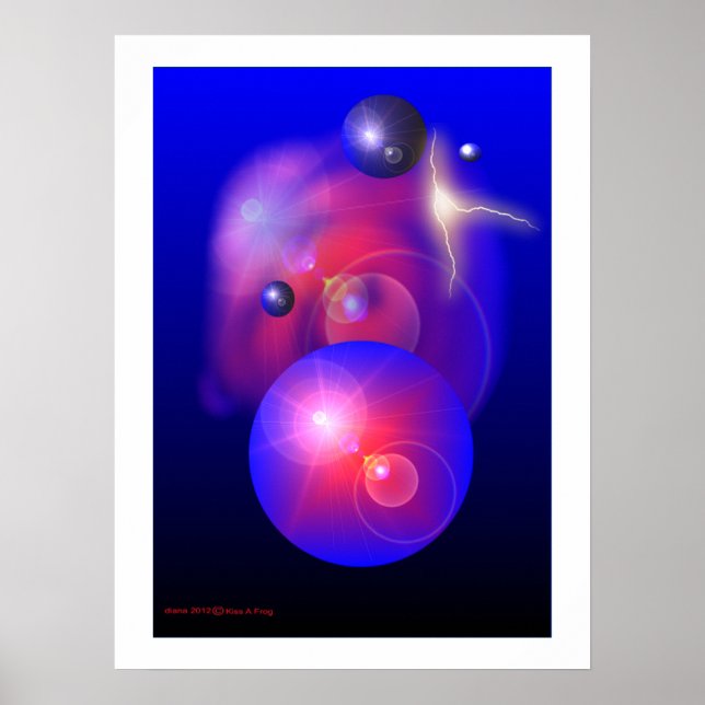 Utrymme, det är där ute (Poster) Poster (Framsidan)