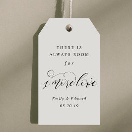 Utrymme för Bröllopsfestens favoriter i Kärlek Presentetikett