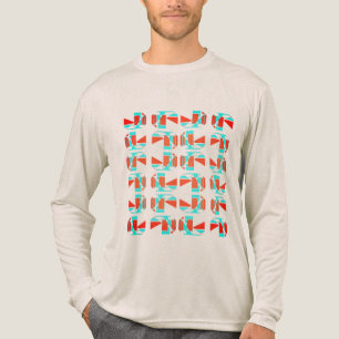 Utrymme för Delart MCM-utseende för Orange med  Ta T Shirt