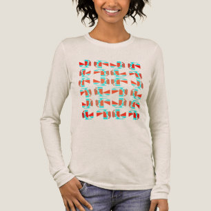 Utrymme för Delart MCM-utseende för Orange med Ta T Shirt