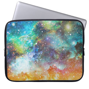 Utrymme för futuristiska, nybörjarbakgrund. laptop fodral