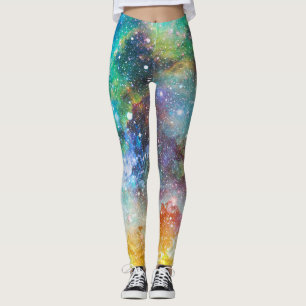 Utrymme för futuristiska, nybörjarbakgrund. leggings