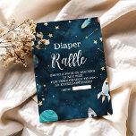 Utrymme för yttre babystölder Navy Diapper Raffle Tilläggskort<br><div class="desc">Gör din babydusch praktisk och roligt med vårt utrymmesskuvkort för yttre babykläder, daggregat i reglaget! Det här kortet är designat för att komplettera ditt rymdtematiska evenemang och är ett utmärkt sätt att uppmuntra gästerna att ta med sig blöjor samtidigt som de går in för en chans att vinna ett pris....</div>