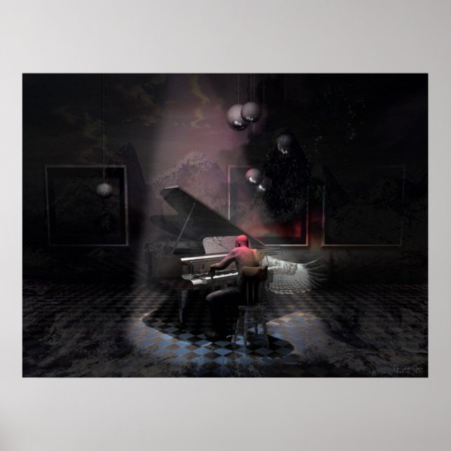 Utrymme före gryningen poster (Framsidan)