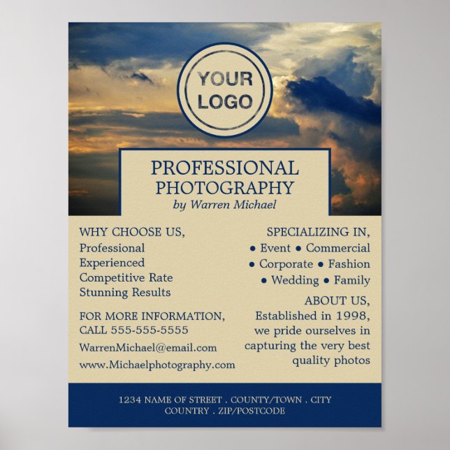 Utrymme, fotografi, fotouthyrning av fotografer poster (Framsidan)