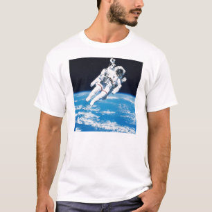 Utrymme-Gå T-tröja Tee Shirt