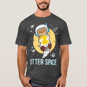 Utrymme Gag Galaxy med Utrymme Otter Space Lung Ga T Shirt