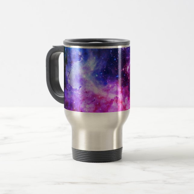 Utrymme/galaxisk resemugg (Framsida vänster)