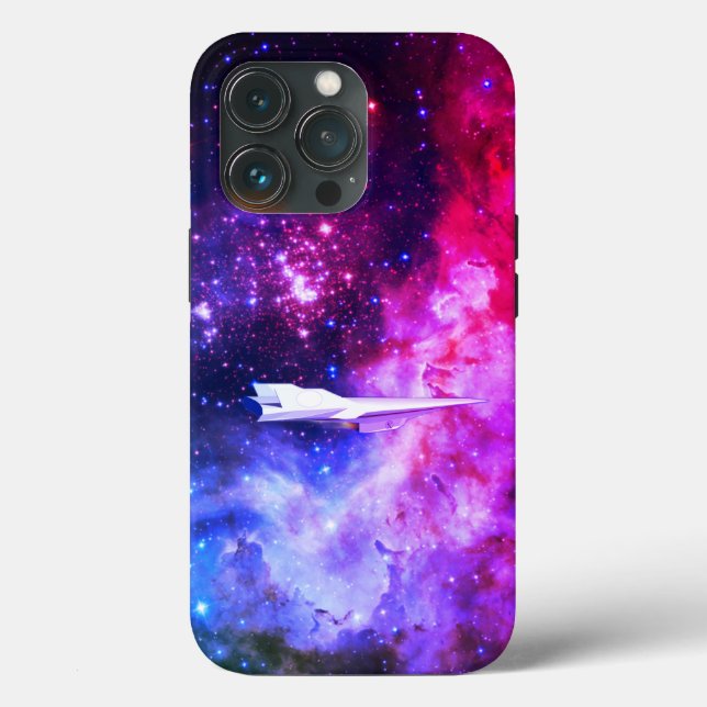 Utrymme/galaxy Fodral-Mate iphone case (Baksida )