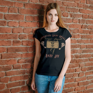 Utrymme Gender Reveal Mamma ska vara T Shirt
