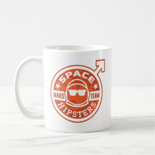 Utrymme Hipsters® FÖRDÄRVAR LAGET den 11 uns Kaffemugg
