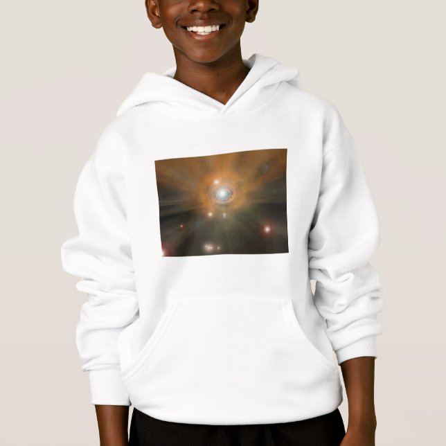 Utrymme Inuti Huva T Shirt (Framsida)