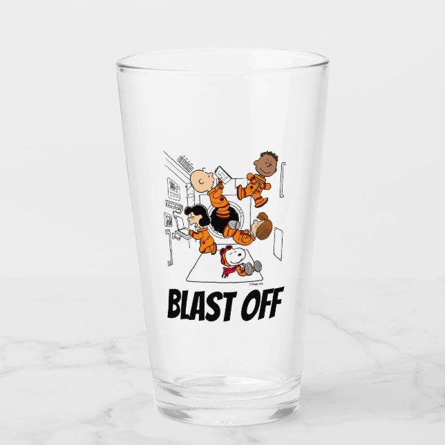 UTRYMME | Jordnötter Gang i rymden Glaskopp (Framsida)