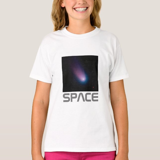 Utrymme (komet) t shirt (Framsida)